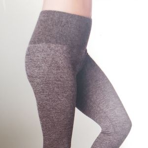 Women's Ribbed Fleece Lined Leggings (L/XL)